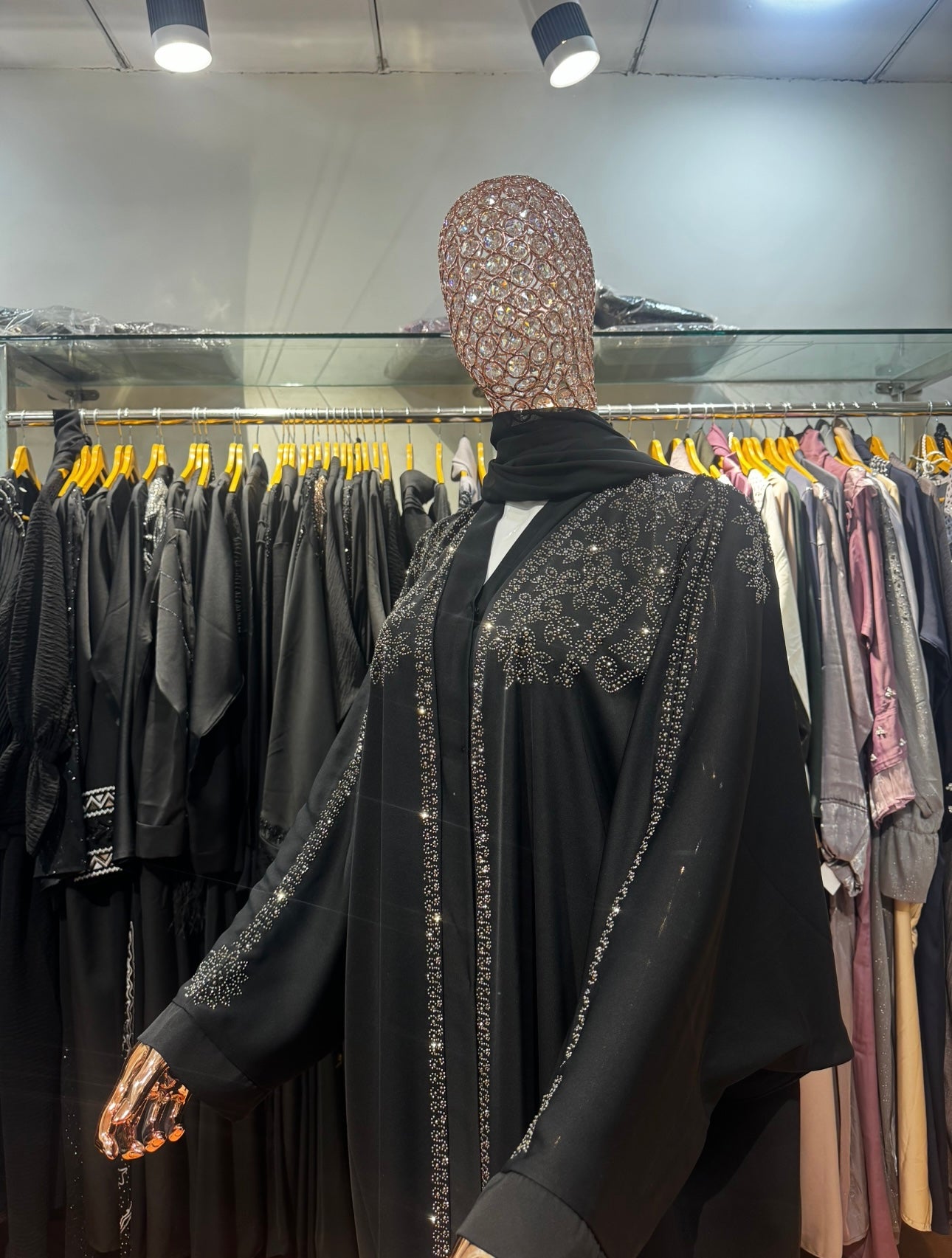 Luxurious Diamond Work Abaya