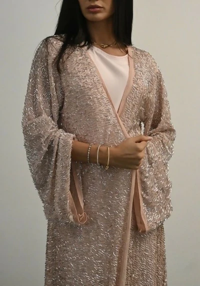 Rose Mist Abaya